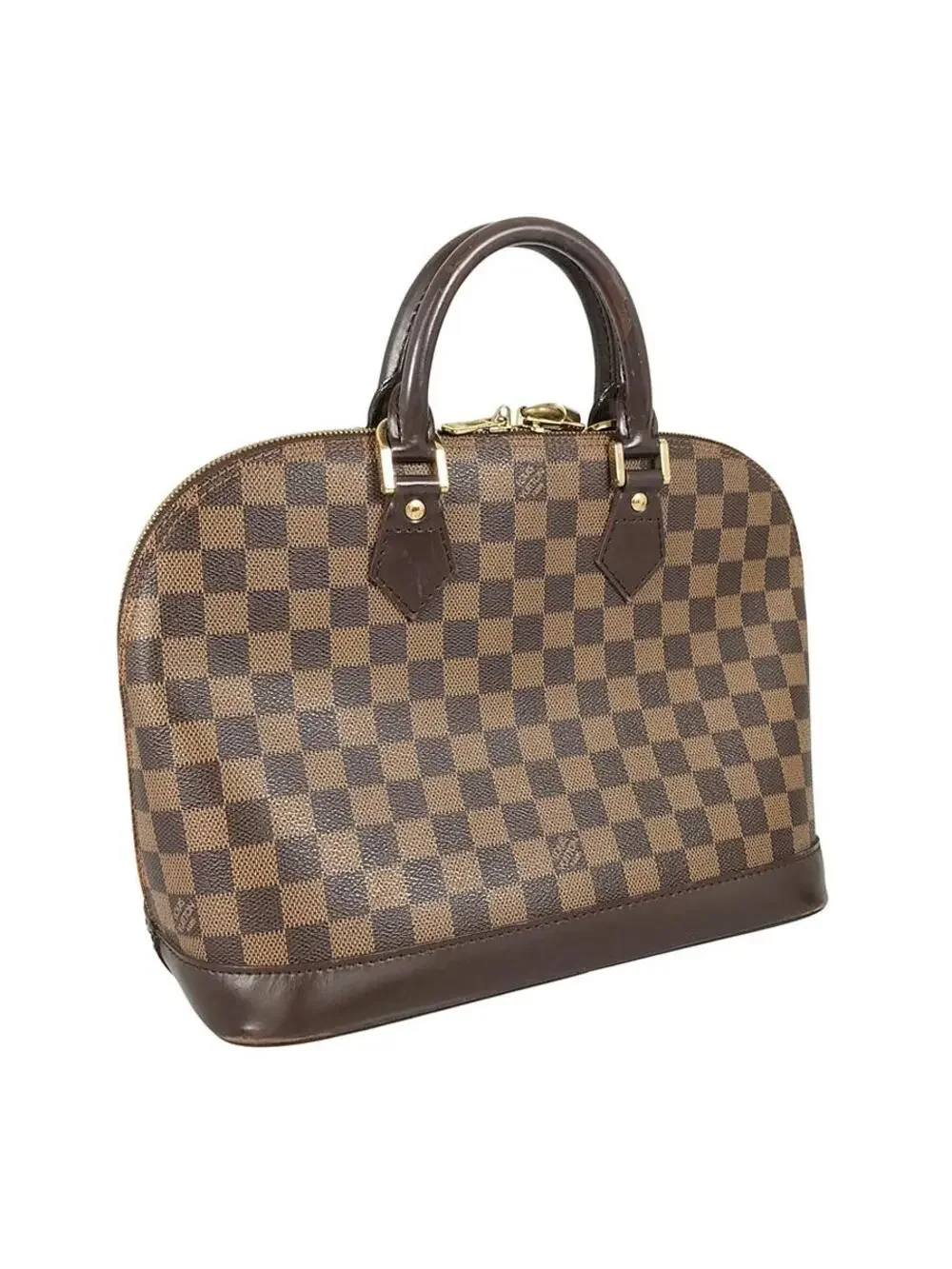 Louis Vuitton Damier Alma Pvc Hand Bag #285498L58B